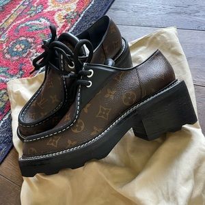 LOUIS VUITTON BEAUBOURG PLATFORM DERBY